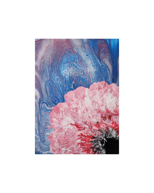 Poppy Perfection - 18 x 24" Original | Vibrant Poppy Fluid Art