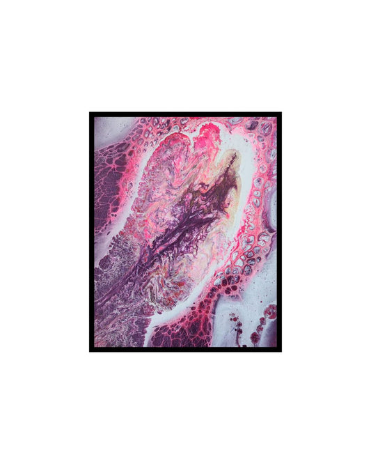 Carried by an Angel - 9 x 7" Original | Angelic Support Art
