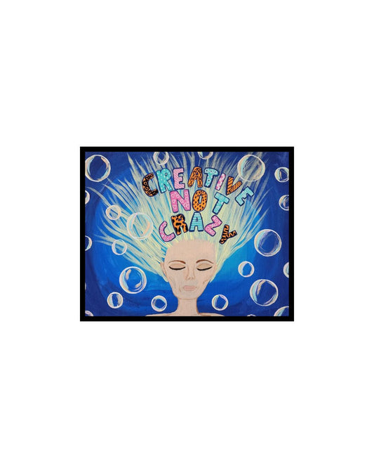 Creative Not Crazy - 16 x 20" Original | Playful Creative Art