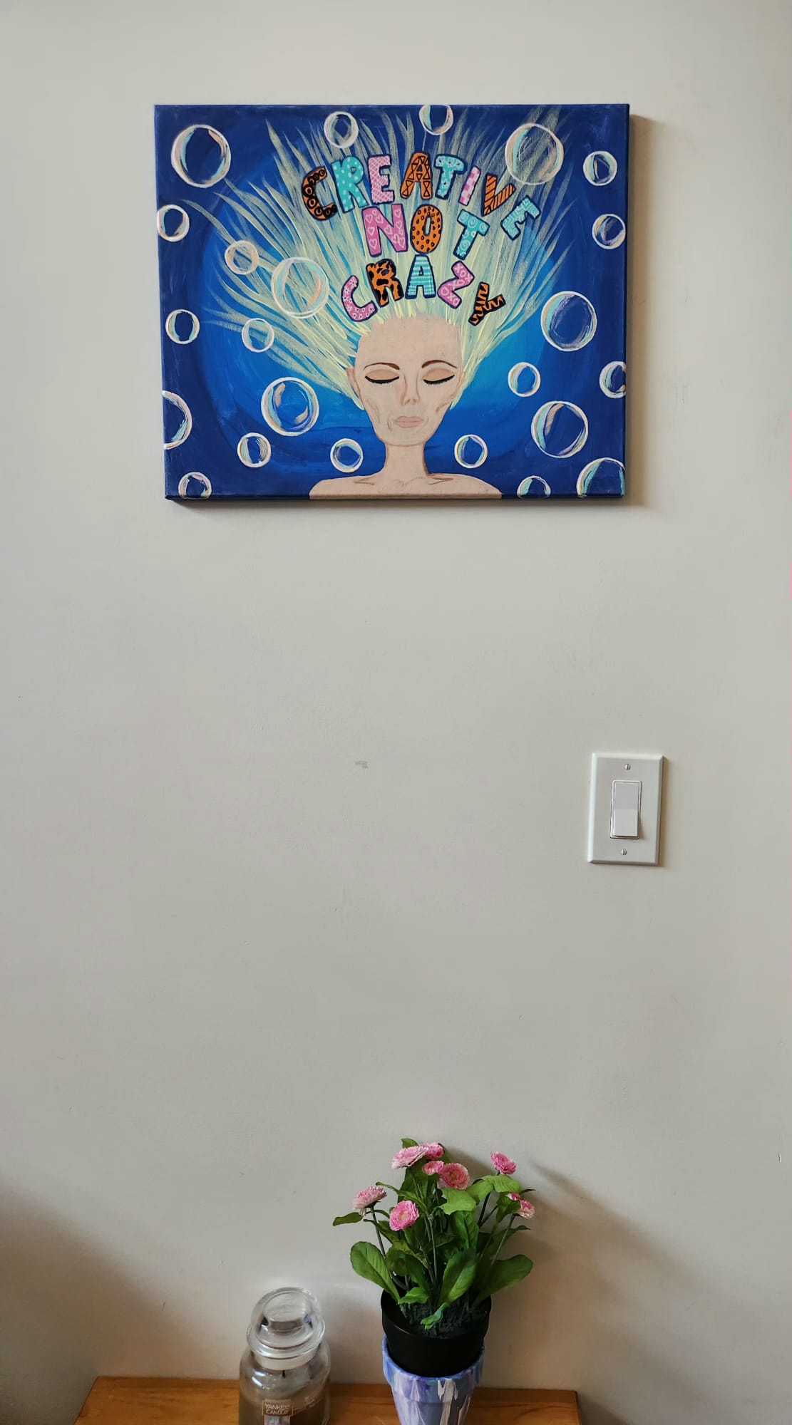 Creative Not Crazy - 16 x 20" Original | Playful Creative Art