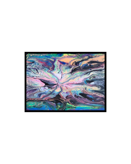 Harmony In Chaos - 5 x 7" Original | Dynamic Fluid Art