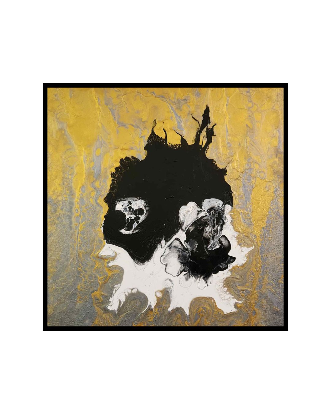 Pirated Love 20x20" Original Acrylic on Canvas – Truly One of a Kind