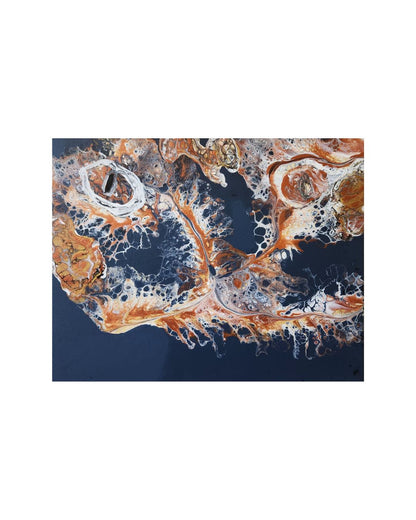 Spirit of the Calico - 16 x 20" Original | Calico Cat Fluid Art
