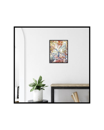 Tattered Transformations – 16x20" Original | Butterfly Resilience Art