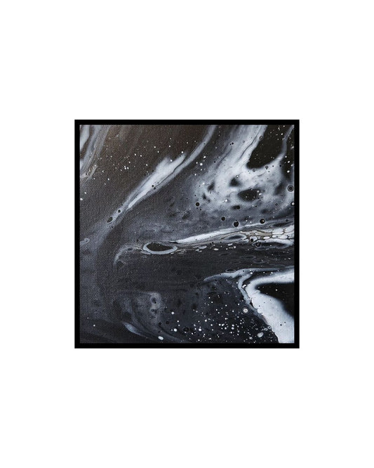 Unexplored Galaxies - 8 x 8" Original | Cosmic Fluid Art