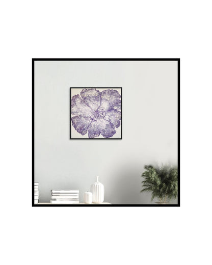 When Courage Blossoms – 20x20" | Purple Heart Flower
