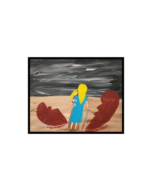 Worth Fighting For - 16 x 20" Original | Healing Empowerment Art