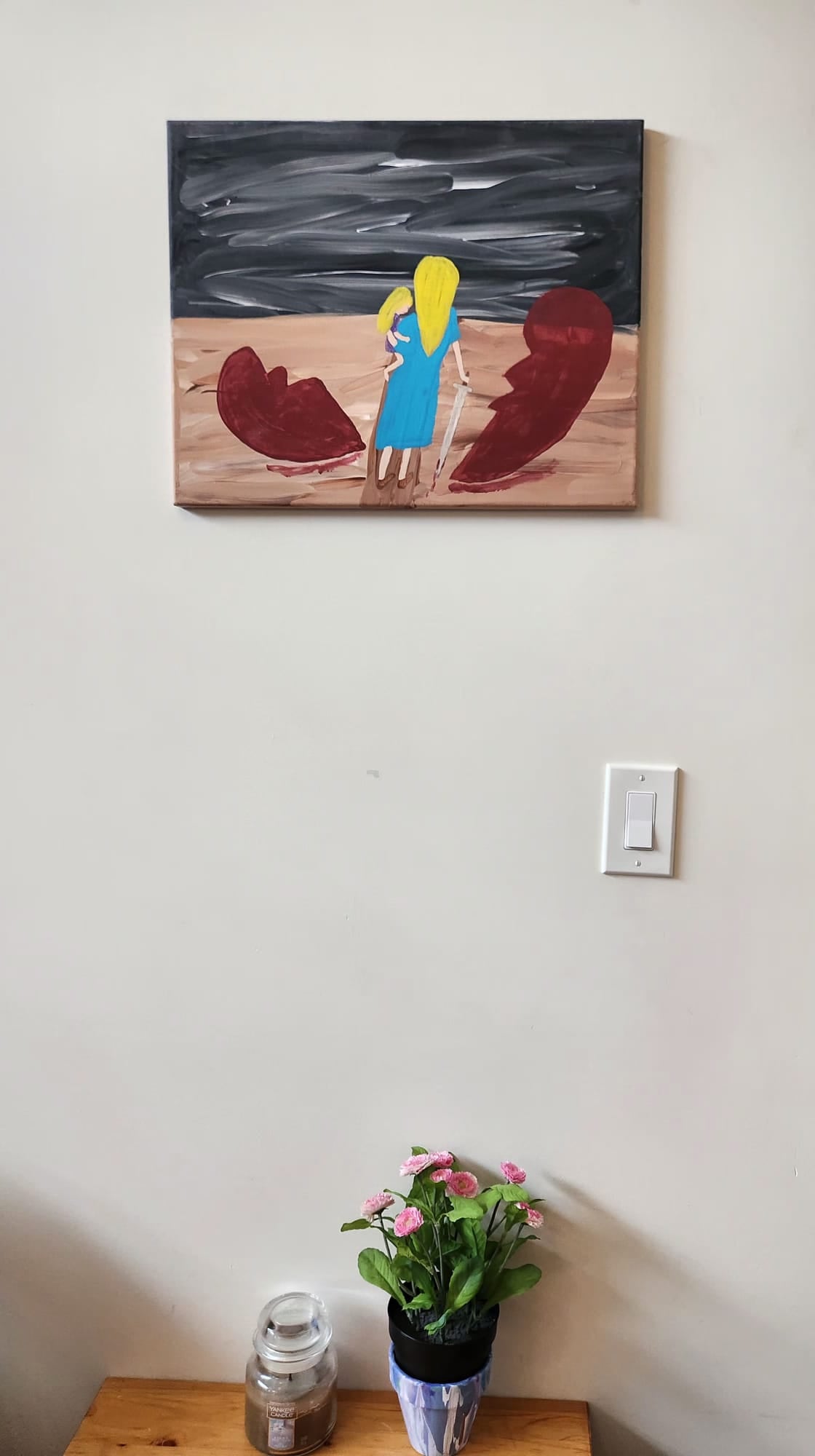 Worth Fighting For - 16 x 20" Original | Healing Empowerment Art