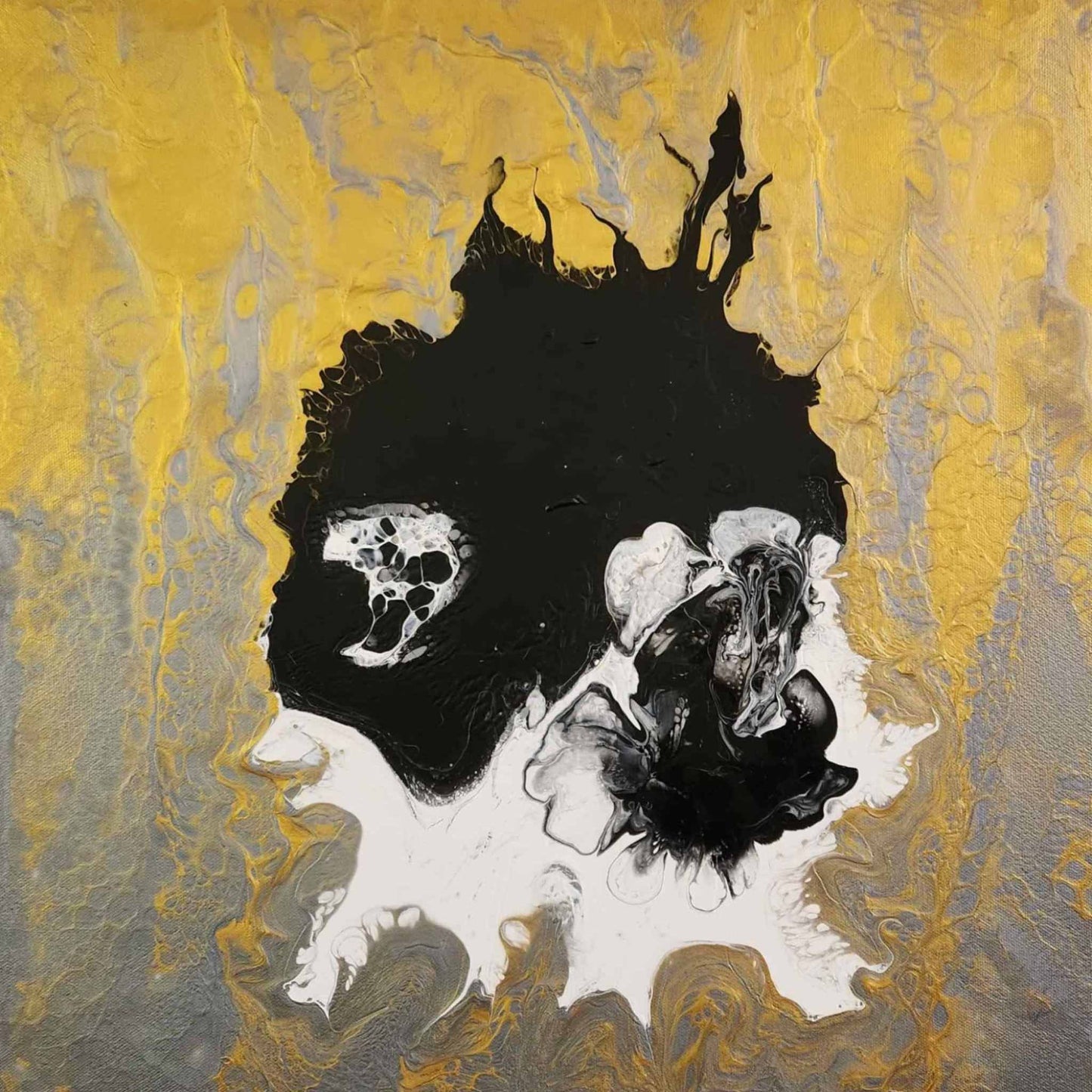 Pirated Love 20x20" Original Acrylic on Canvas – Truly One of a Kind