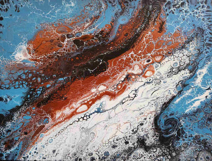 Rising from the Depths – 16x20" Original